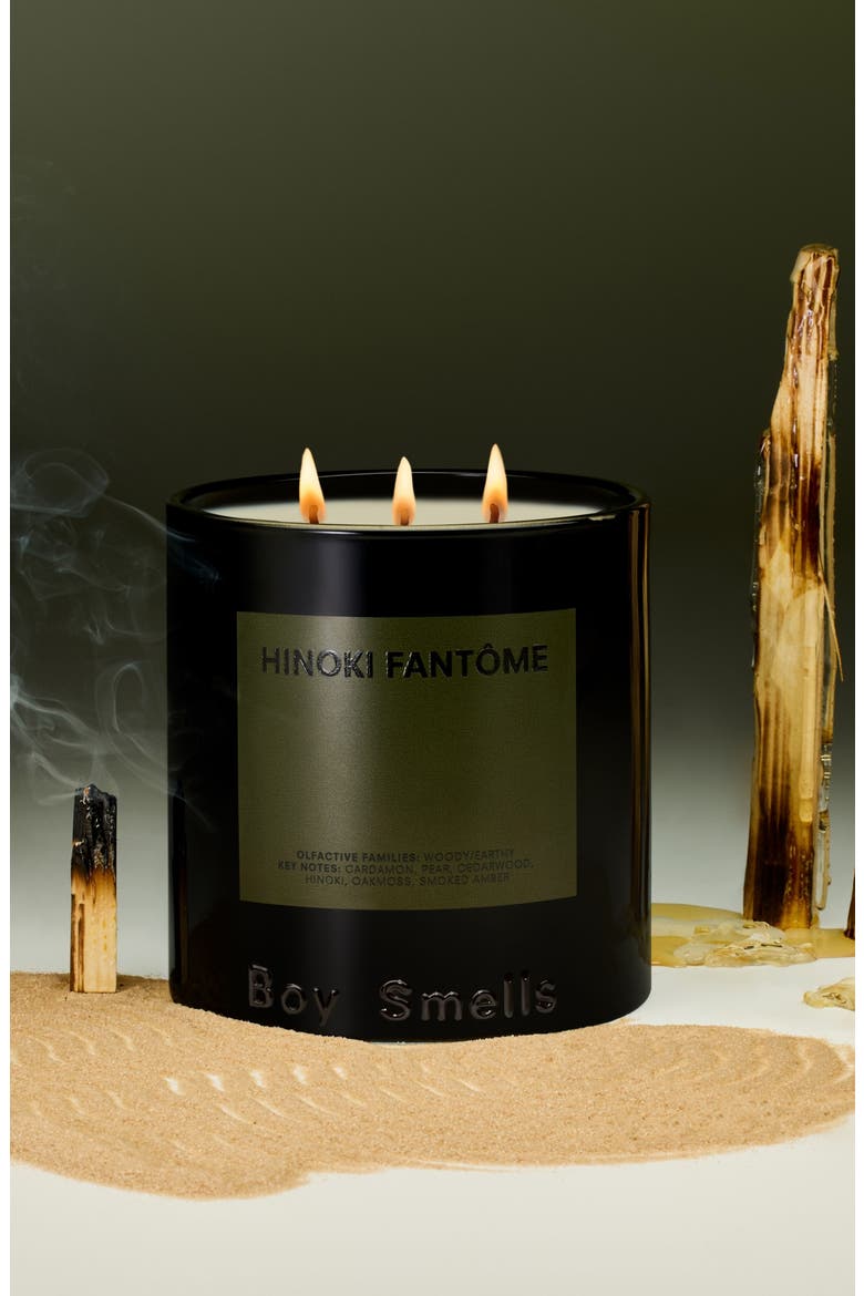 Hinoki Fantôme Candle, Alternate, color, NO COLOR