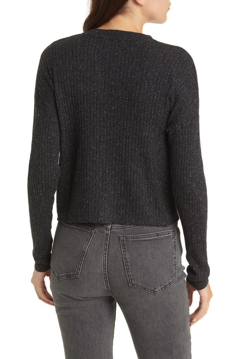 Madewell Donegal Lawson Crop Sweater, Alternate, color,