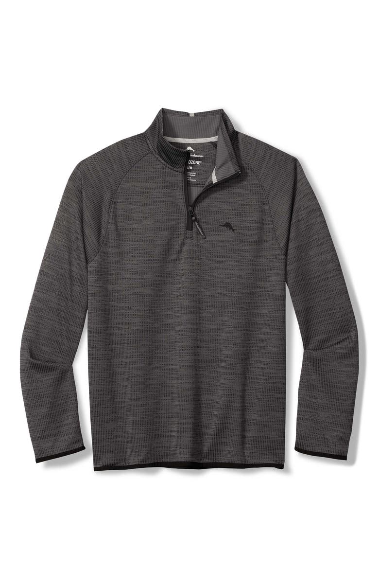 Palm Pro IslandZone® Performance Half Zip Pullover, Alternate, color, BLACK