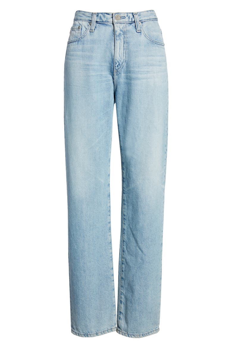 Alexxis High Waist Straight Leg Jeans, Alternate, color, 25 YEARS DIRECT
