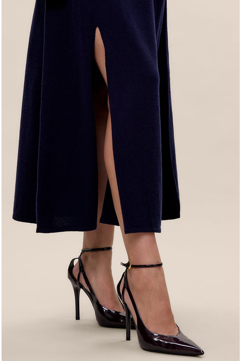 Kaia Sweater Dress, Alternate, color, Navy