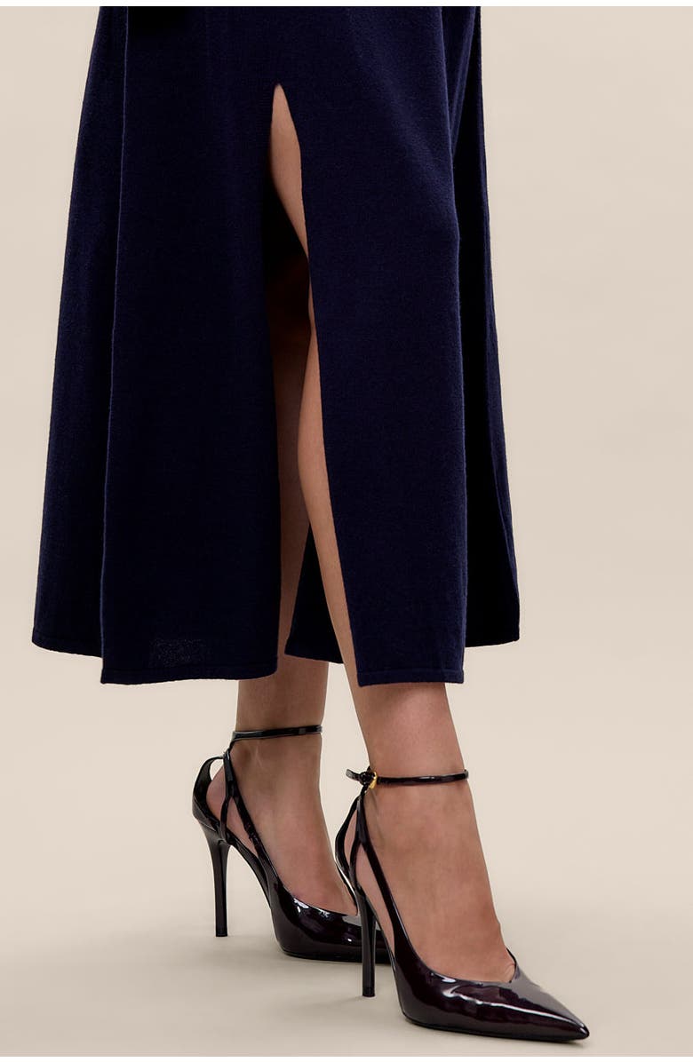 Rebecca Taylor Kaia Sweater Dress, Alternate, color, Navy