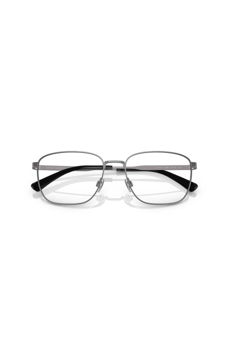 Polo Ralph Lauren 56mm Rectangle optical glasses, Alternate, color, Grey