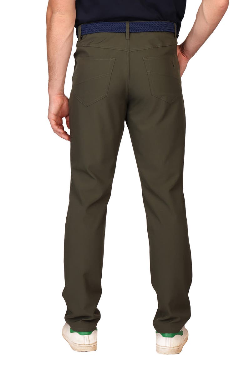 Five-Pocket Performance Pants, Alternate, color, OLIVE