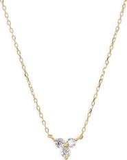 ARGENTO VIVO Triple Cubic Zirconia Pendant Necklace