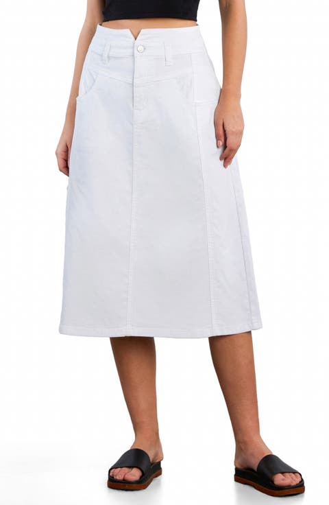 Penelope Denim Midi Skirt