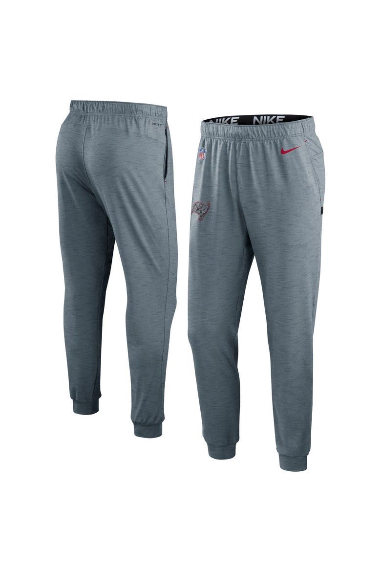 Men's Nike Heather Gray Tampa Bay Buccaneers Sideline Pop Player Performance Lounge Pants, Alternate, color, Heather Gray