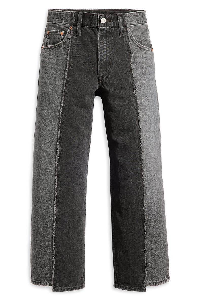Levi's<sup>®</sup> Recrafted Crop Baggy Wide Leg Dad Jeans, Alternate, color, 