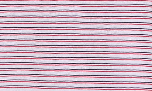 Quiet Golf Sunny Active Stripe Polo In Pink