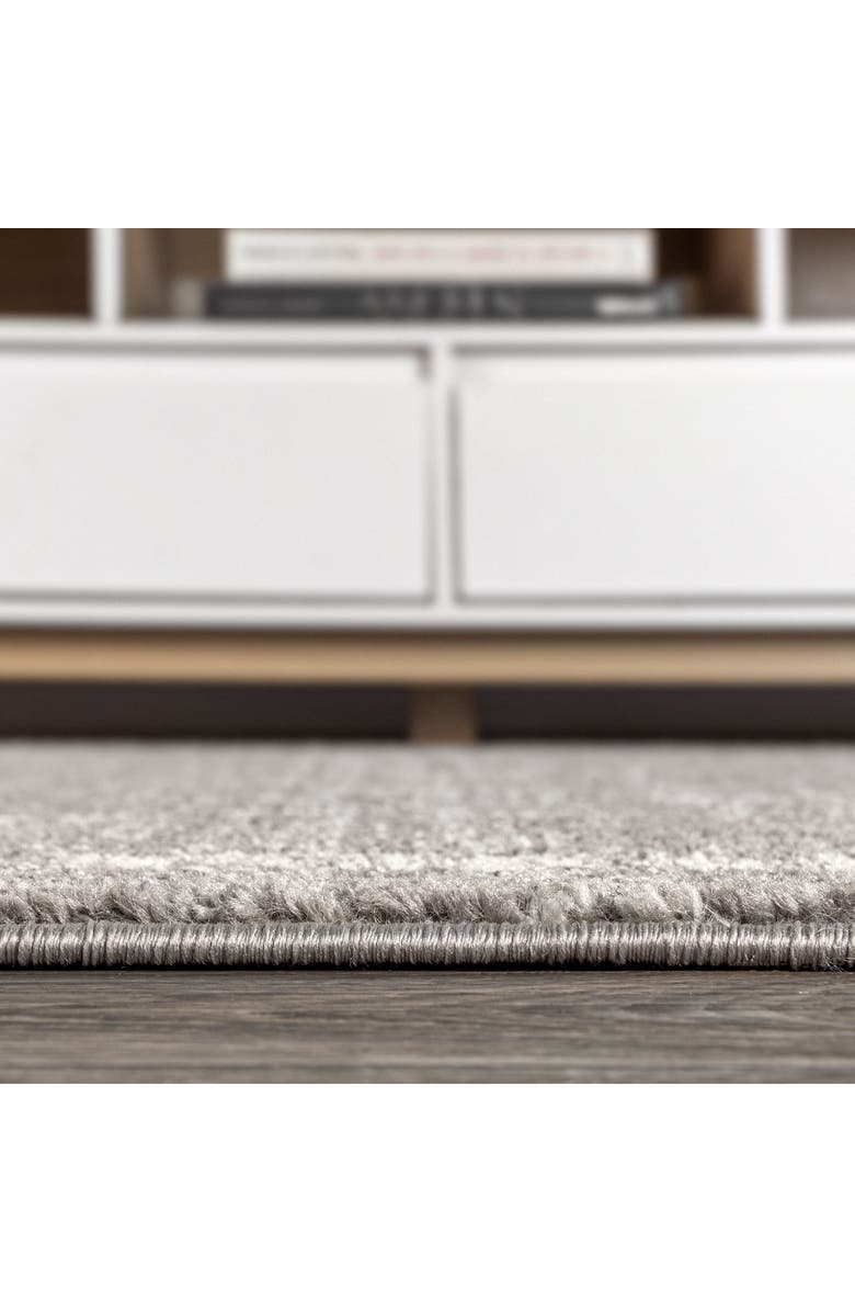 JONATHAN Y Zaina Moroccan Beni Souk Area Rug, Alternate, color, Gray/Cream