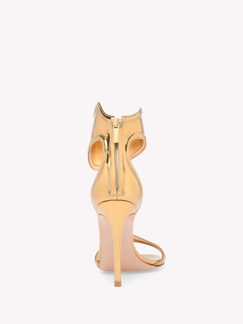 Gianvito Rossi Lucrezia Sandals In Metallic Gold