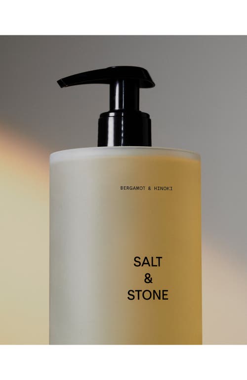 Salt & Stone Bergamot & Hinoki Body Wash In Regular