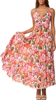 RANEES Floral Maxi Dress