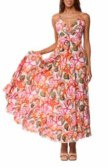 RANEES Floral Maxi Dress