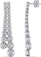 Julianna B. Lab-Grown Diamond Graduated Earrings 18k