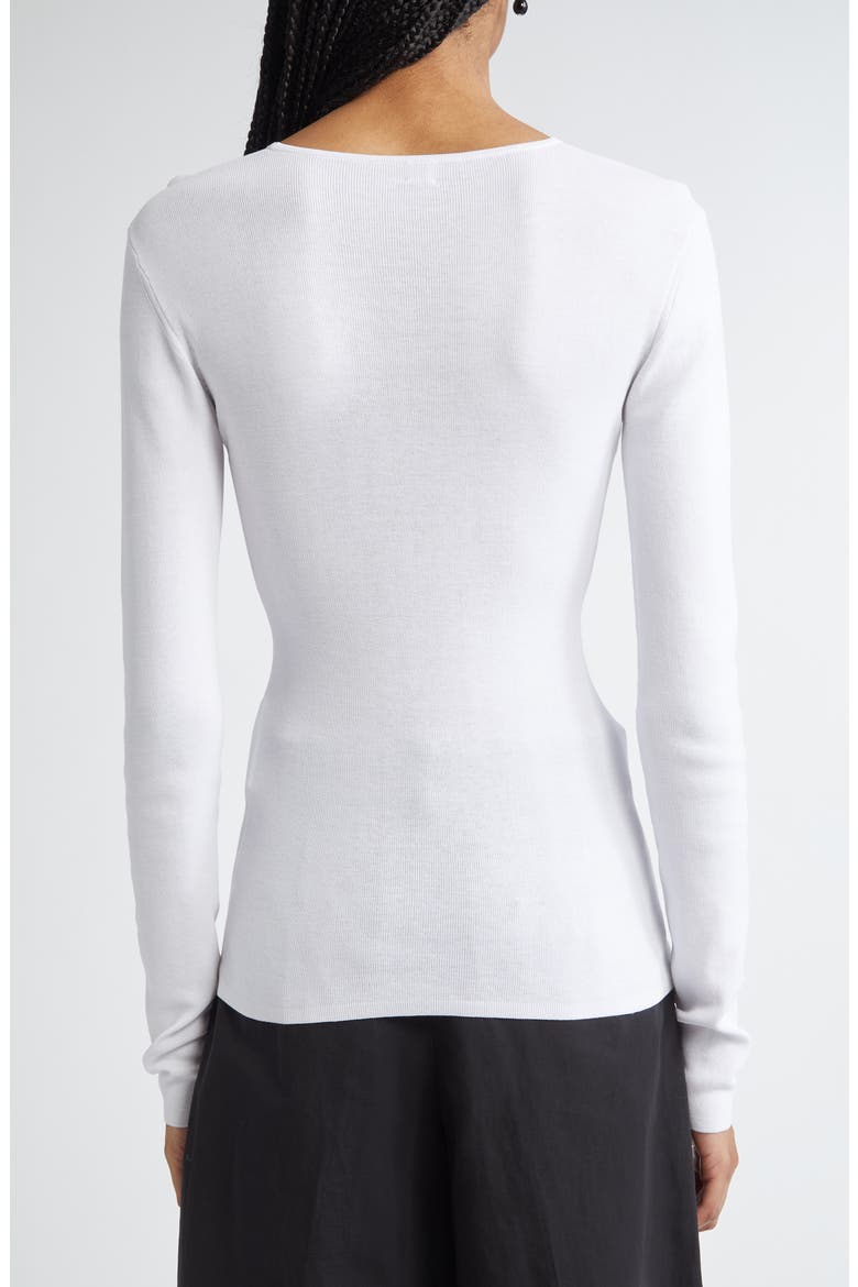 Compact Organic Cotton Top, Alternate, color, WHITE
