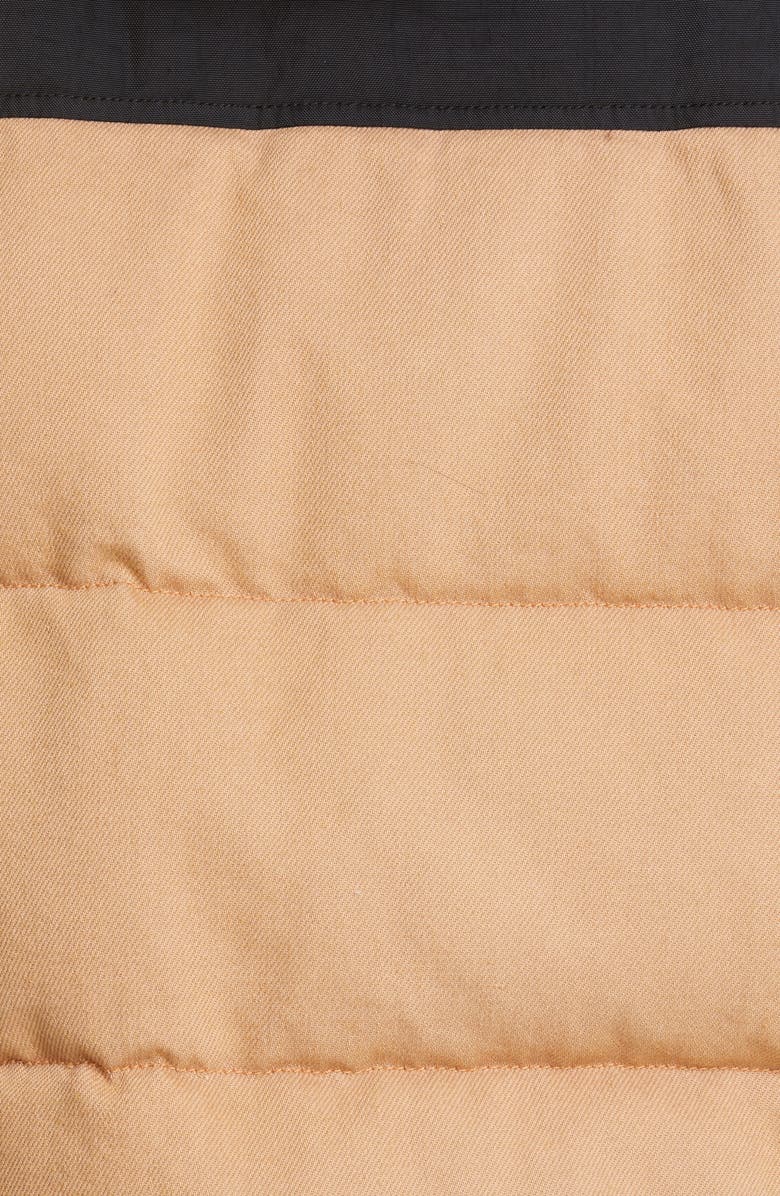 Alexander Wang Colorblock Hooded Denim Puffer Jacket, Alternate, color, 