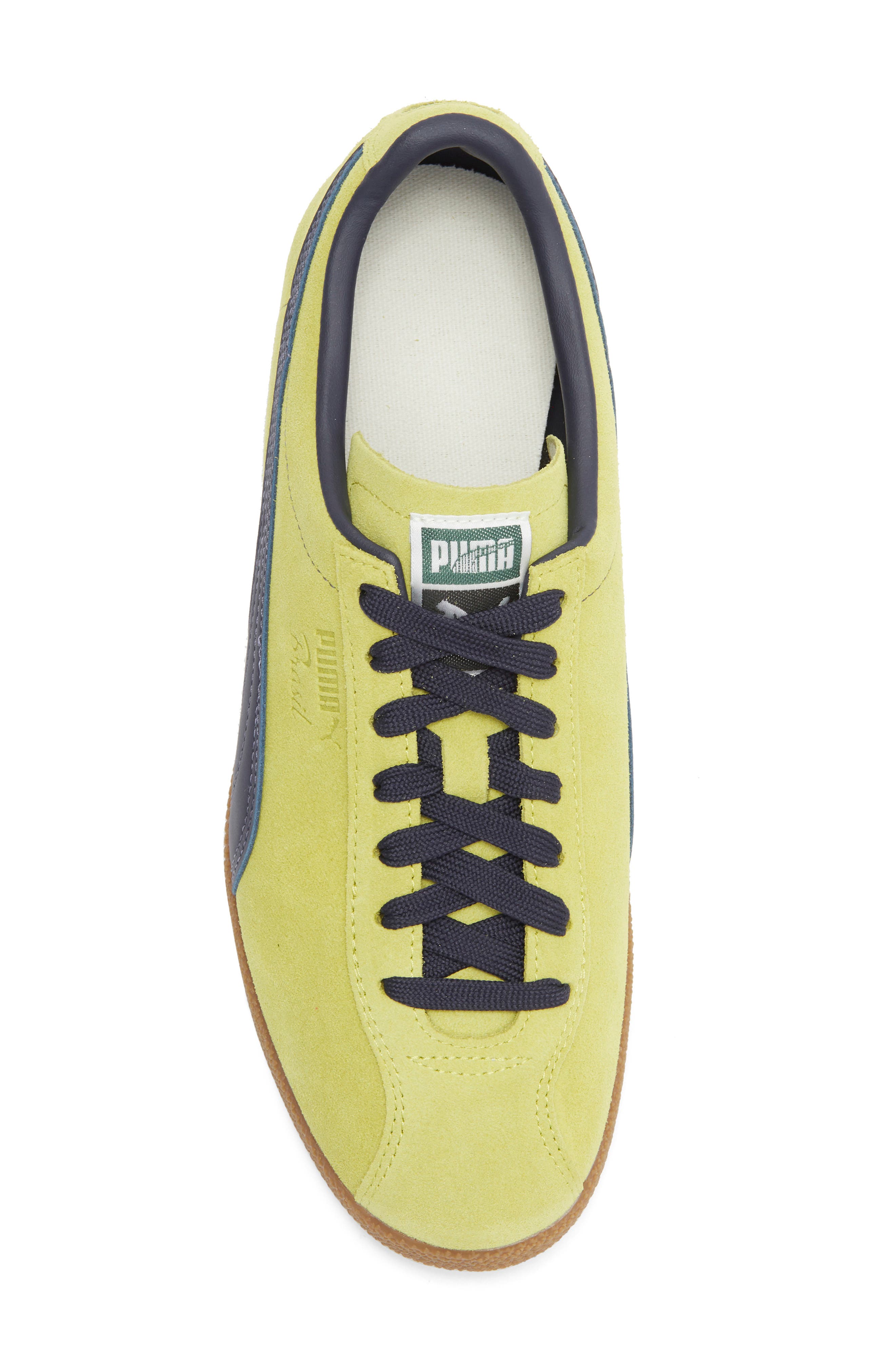 PUMA Brasil Sneaker, Alternate, color, Sea Kelp/ New Navy