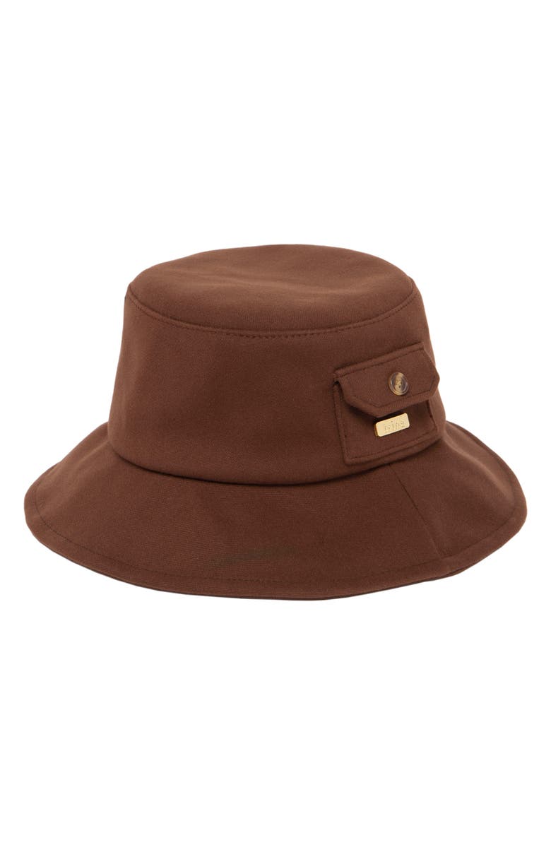San Diego Hat Pocket Bucket Hat, Main, color, Brown