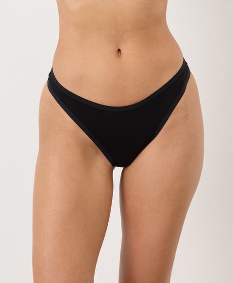 Organic Cotton Everyday Classic Thong 5-Pack
