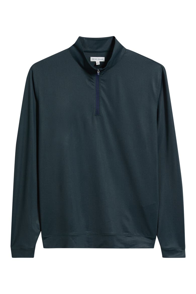 Perth Performance Quarter Zip Sweatshirt, Alternate, color, PINE BROOK