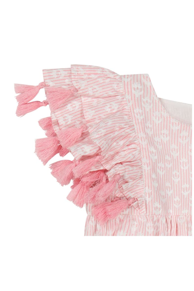 Anna Baby Romper Rose Stripe, Alternate, color, Rose Stripe