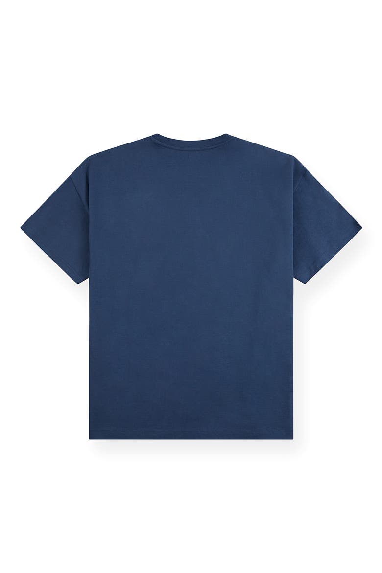 Planes JFK Cotton Graphic T-Shirt, Alternate, color, WASHED BLUE
