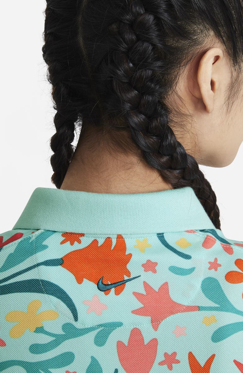 Nike Golf Floral Boxy Polo, Alternate, color,