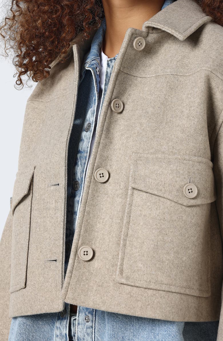 Noisy may Odette Crop Jacket, Alternate, color, 