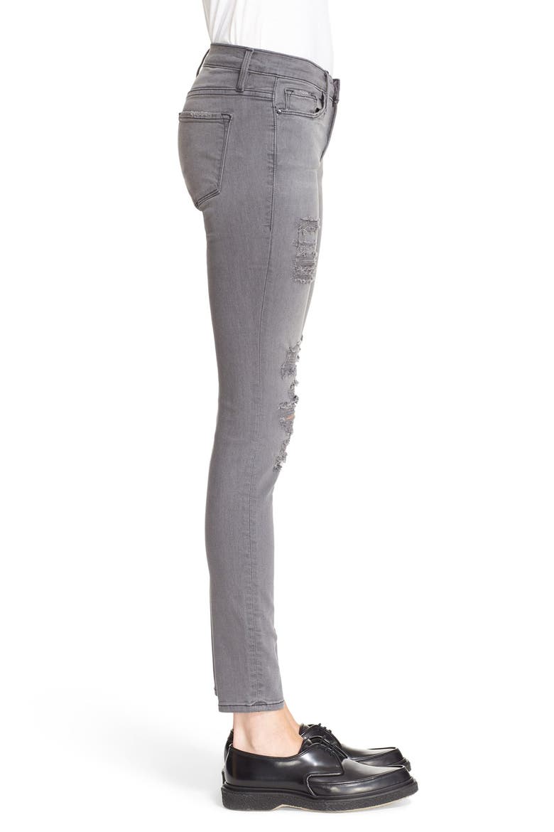 Le Skinny de Jeanne Jeans, Alternate, color, GREY SHRED