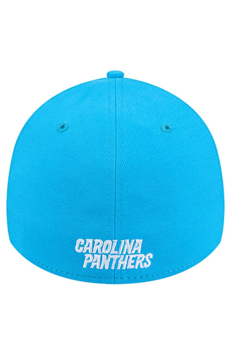 New Era Men's New Era Blue Carolina Panthers Overlap Logo 39THIRTY Stretch Fit Hat, Alternate, color, Blue