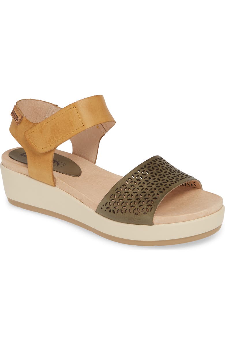 PIKOLINOS Mykonos 2 Platform Wedge Sandal, Main, color,