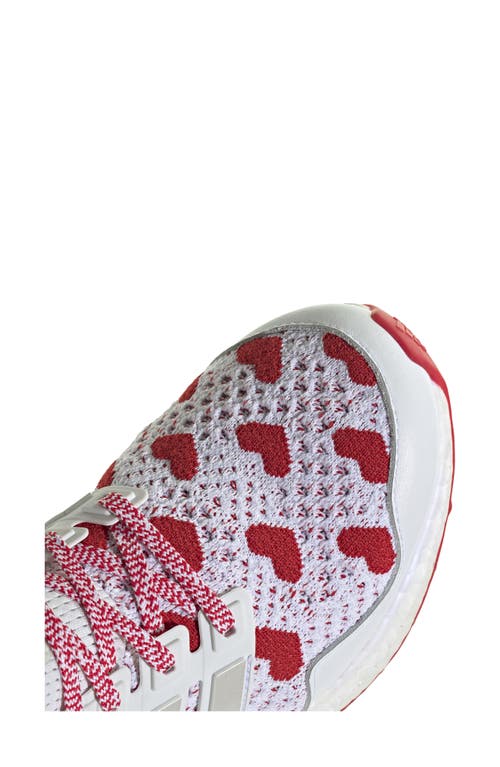 Adidas Originals Adidas Ultraboost 1.0 Running Sneaker In White/zero Met/scarlet