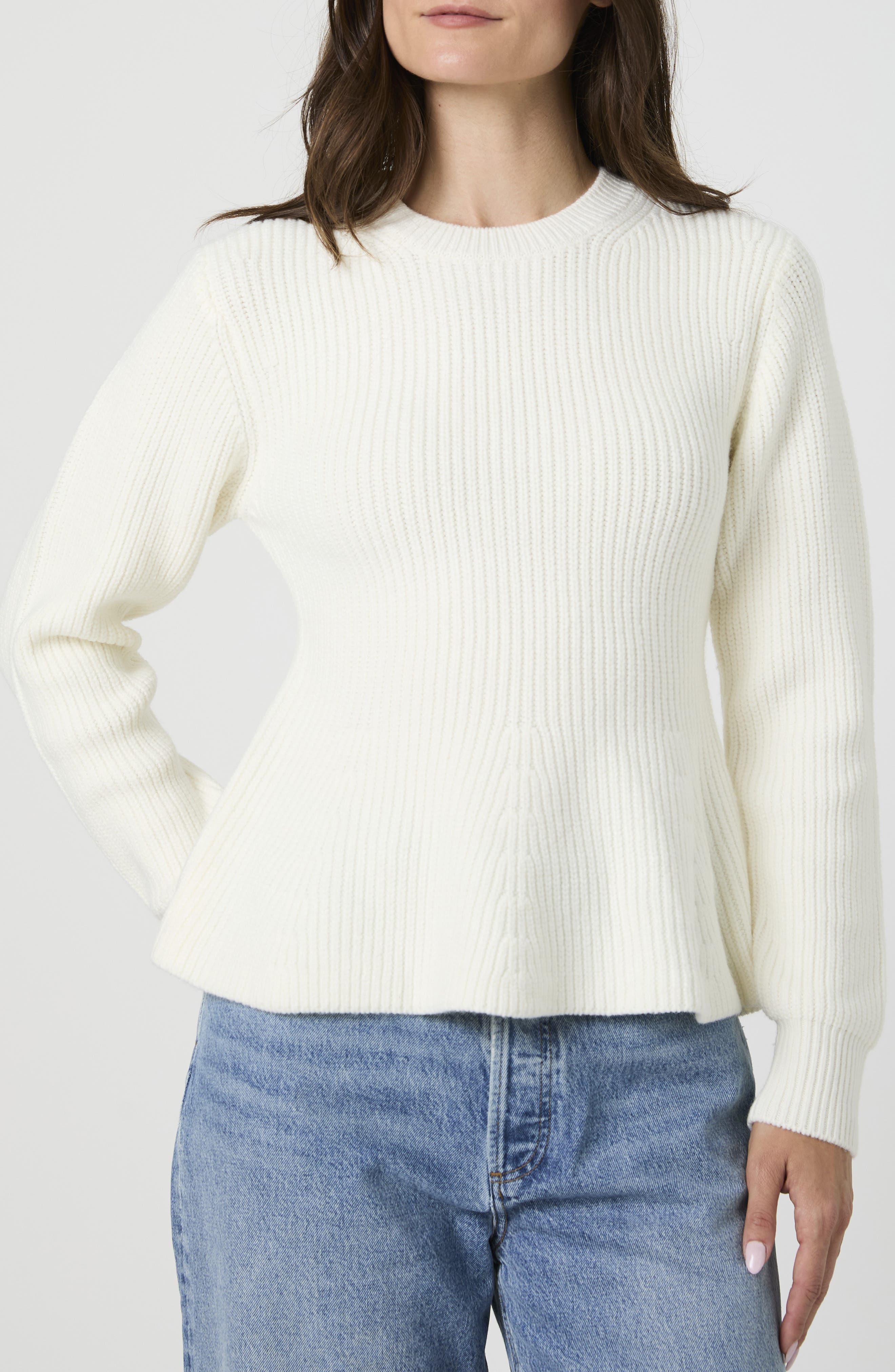 French Connection Peplum Sweater