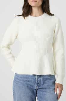 French Connection Peplum Sweater