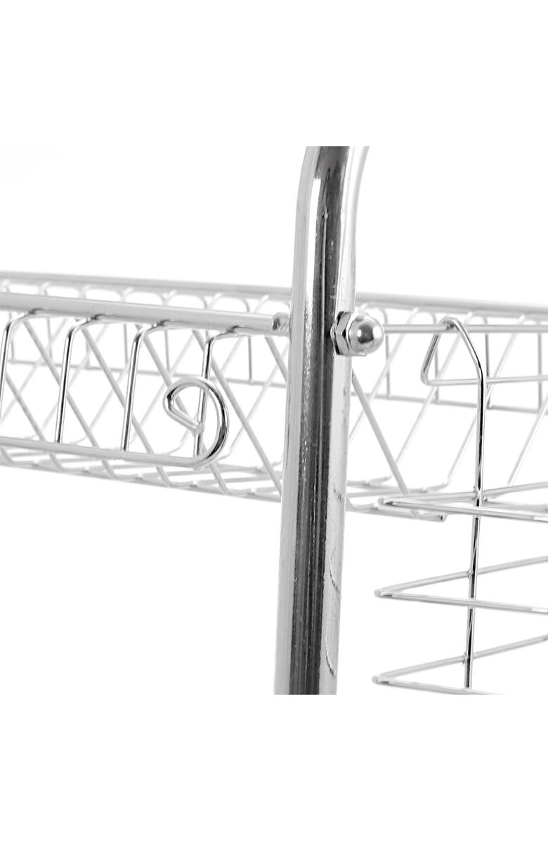Better Chef 16-inch 2 Level Dish Rack, Alternate, color, Silver