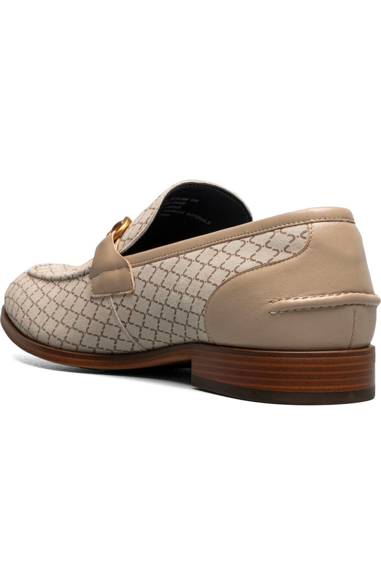 Stacy Adams Brinkley Moc Toe Loafer, Alternate, color, Beige
