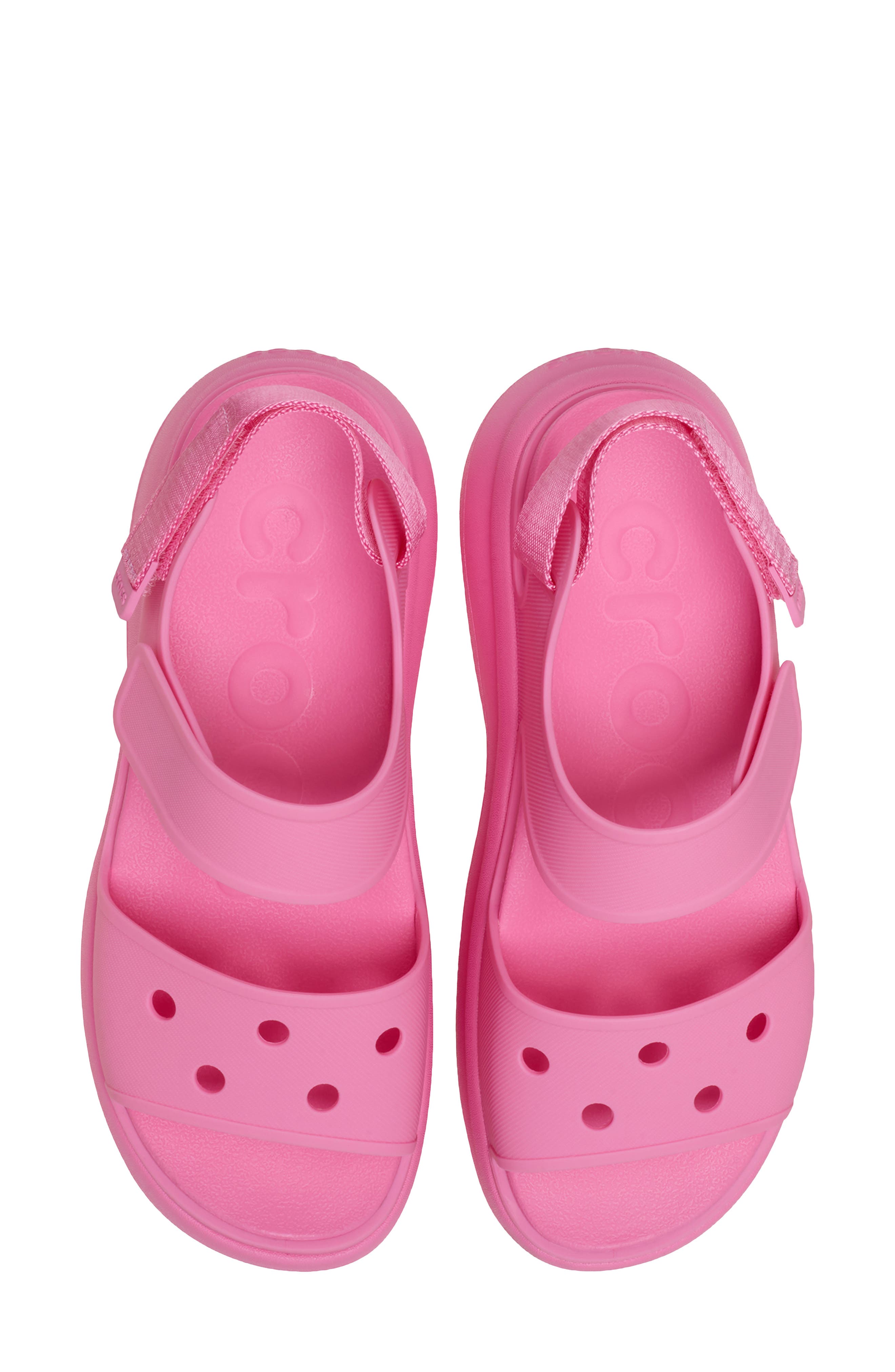 Soho Platform Sandal, Alternate, color, PINK LEMONADE