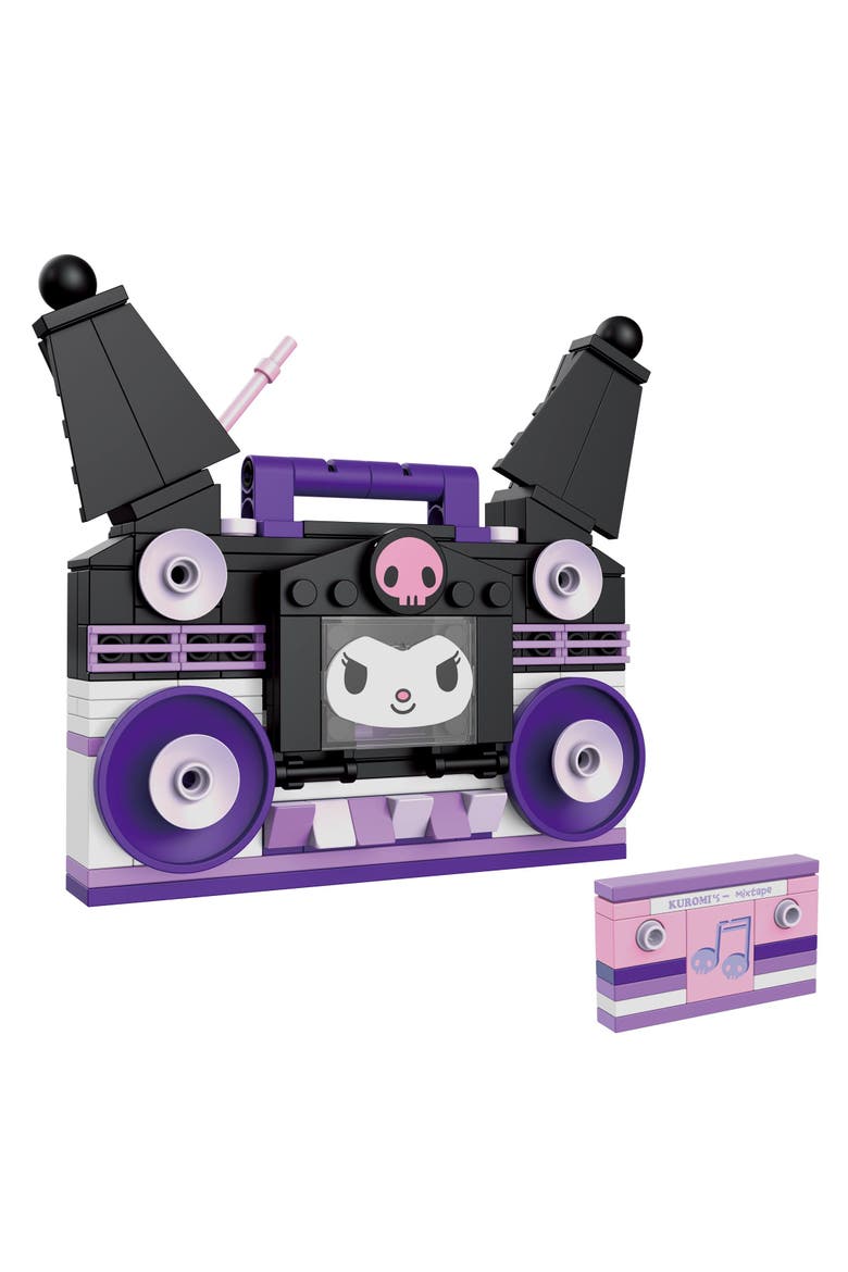Hello Kitty Kuromi BoomBox Building Set, Alternate, color, Purple