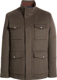 Hart Schaffner Marx Greeley Wool Blend Field Jacket