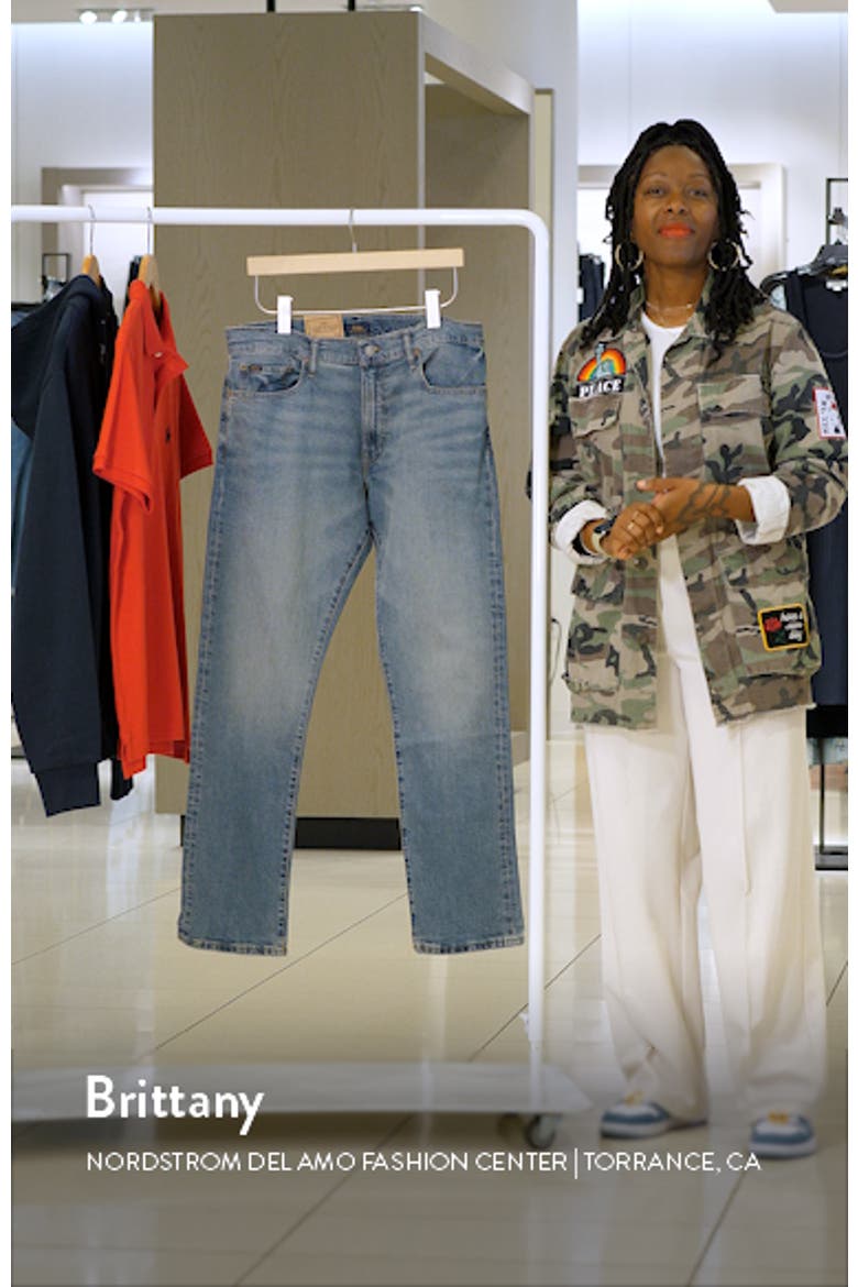 Varick Slim Straight Leg Jeans video