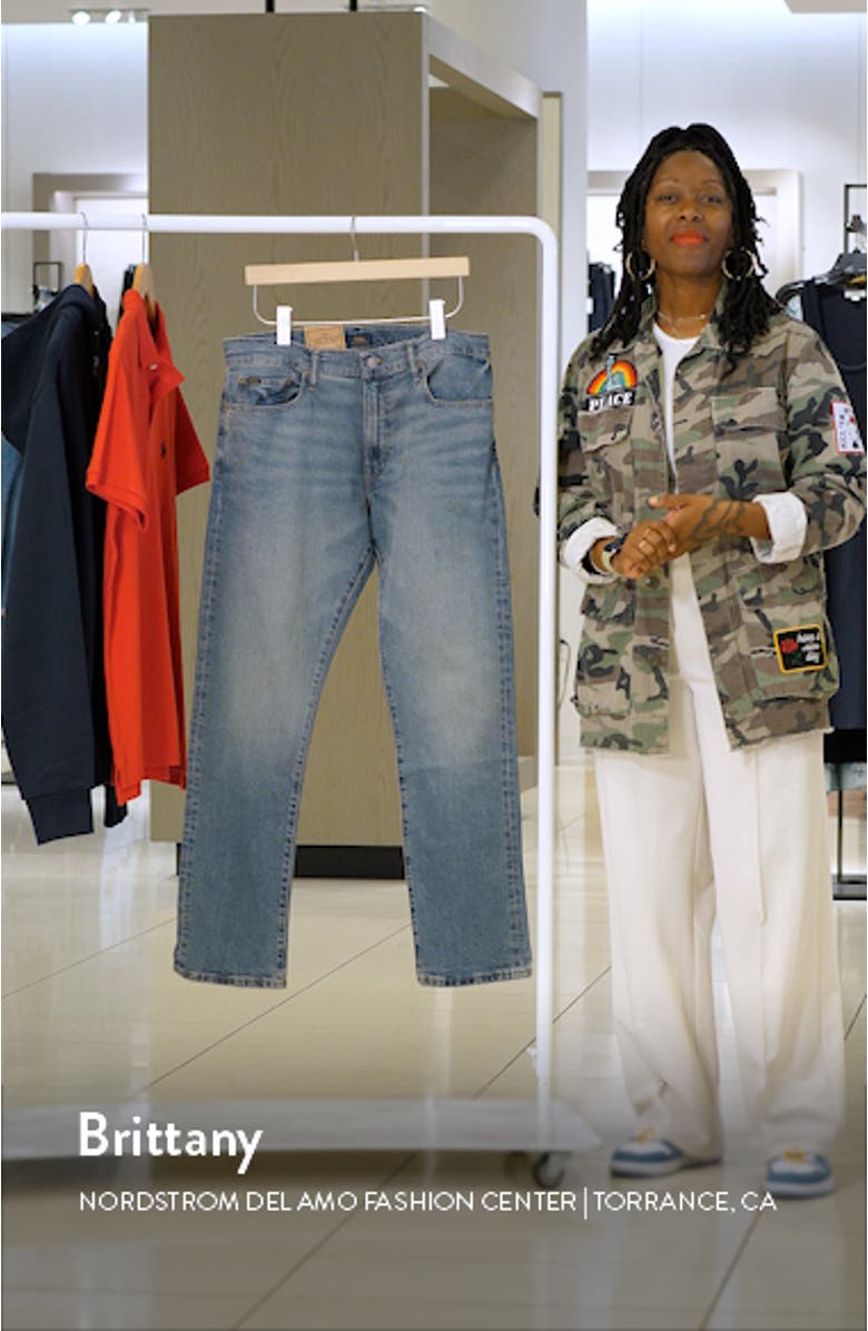 Varick Slim Straight Leg Jeans, sales video thumbnail