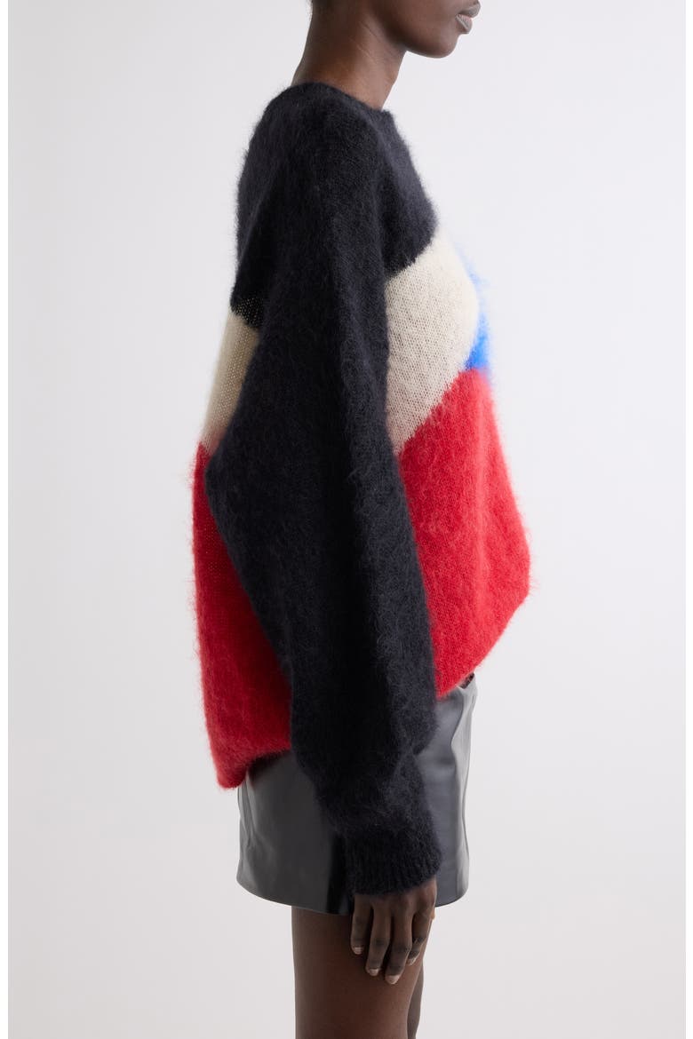 Leoncia Geometric Mohair Blend Sweater, Alternate, color, MULTICOLOR