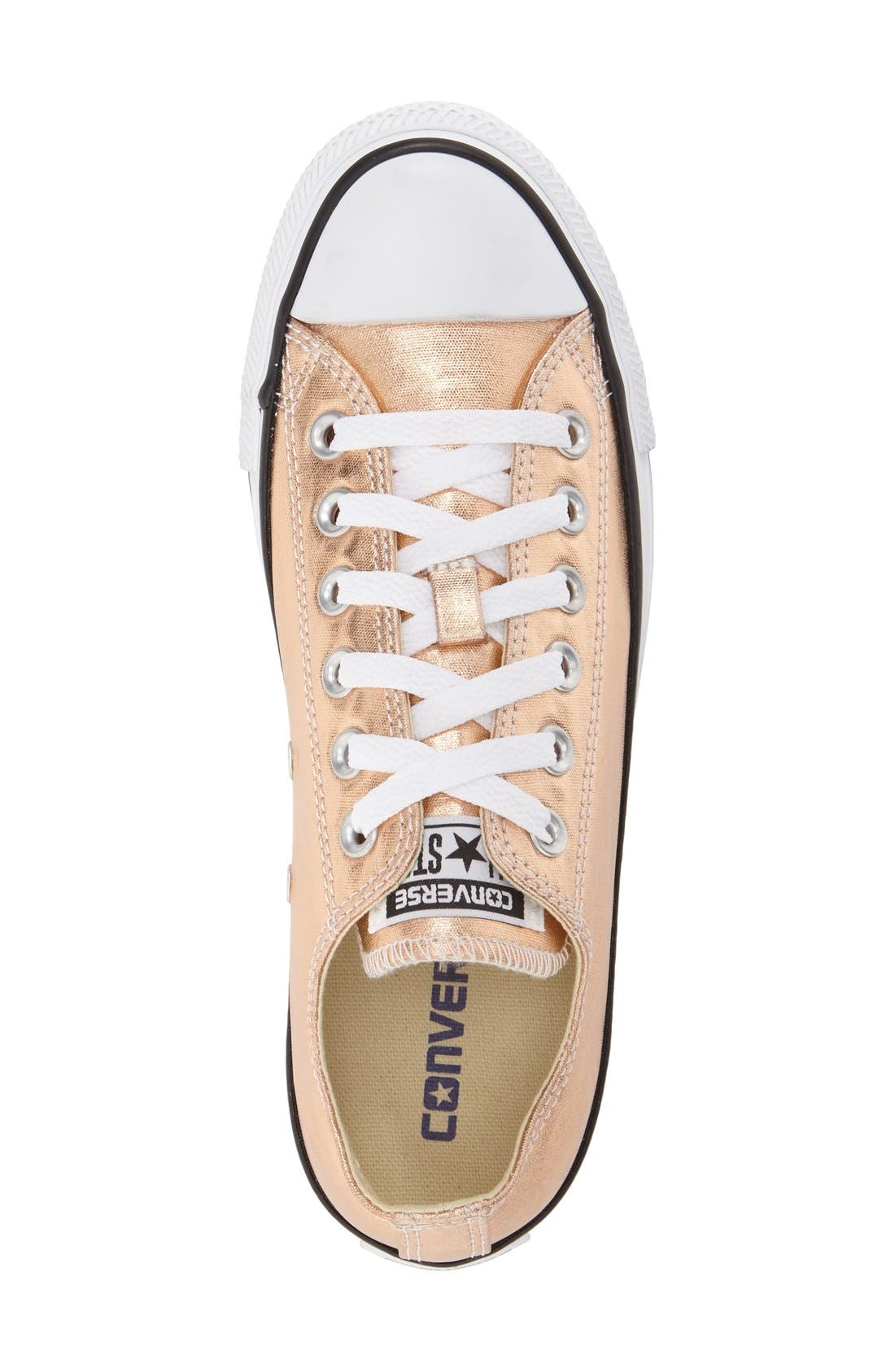 Converse Chuck Taylor<sup>®</sup> All Star<sup>®</sup> 'Um - Ox' Metallic Sneaker, Alternate, color, 