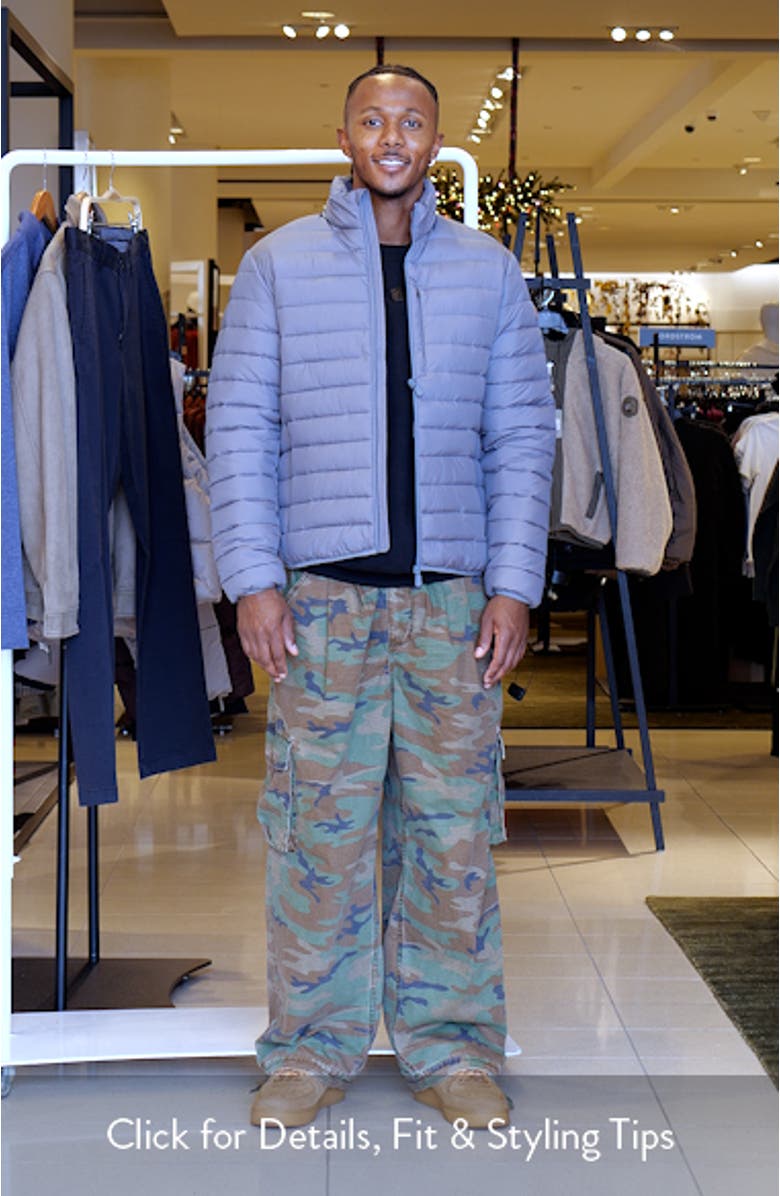 Erion Water Resistant Quilted Puffer Jacket, sales video thumbnail