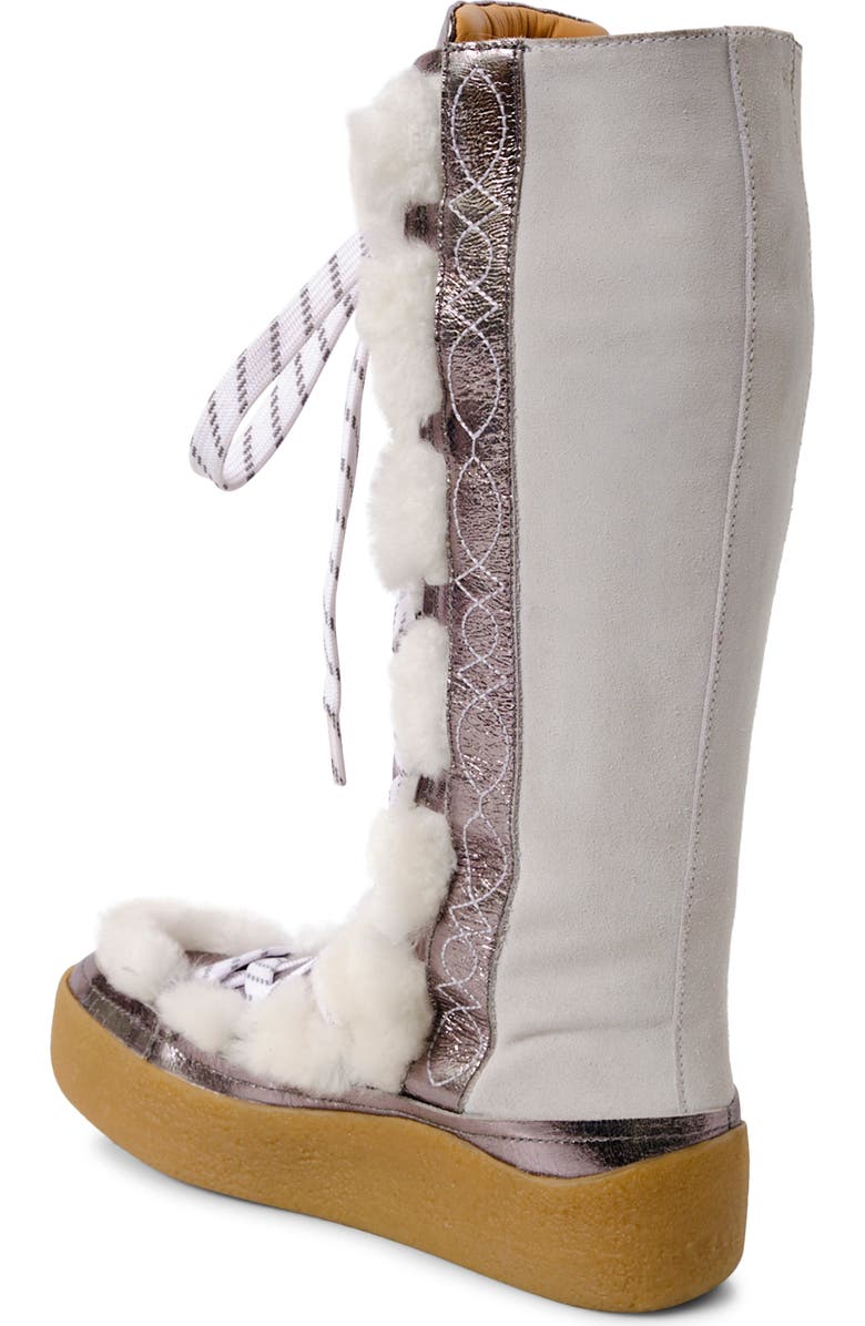 Free People Wilder Genuine Shearling Boot, Alternate, color,
