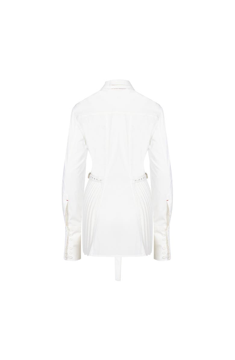 PCFG Free Heaven Pleated Dress, Alternate, color, White