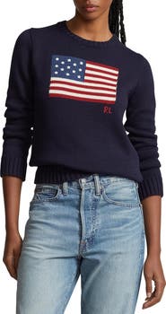 Polo Ralph Lauren Flag Crewneck Sweater