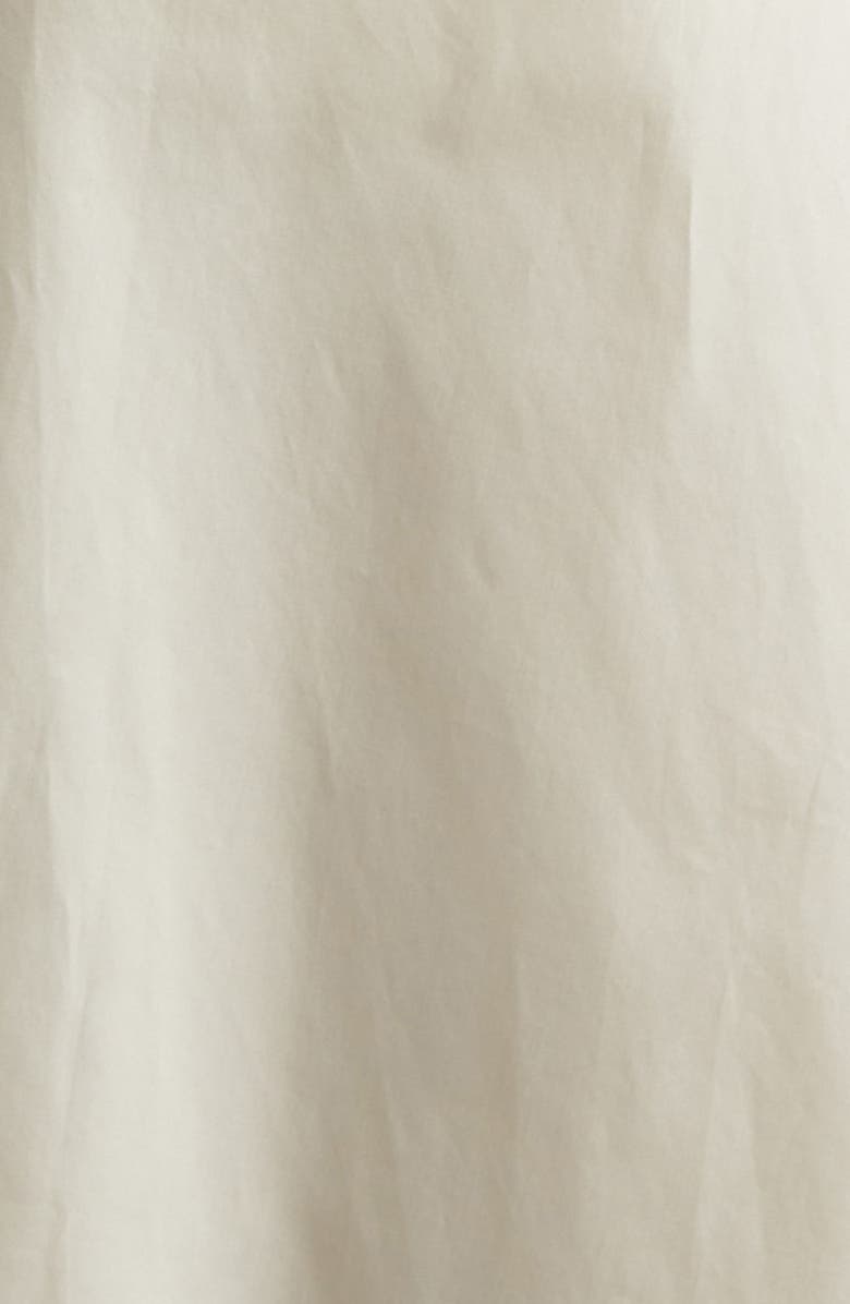 Max Mara Mirto Oversize Belted Cotton Poplin Shirtdress, Alternate, color, Beige