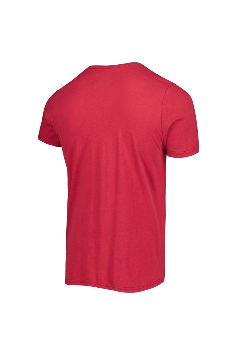 Men's Homefield Heathered Crimson Oklahoma Sooners RUF Vintage T-Shirt, Alternate, color, Crimson
